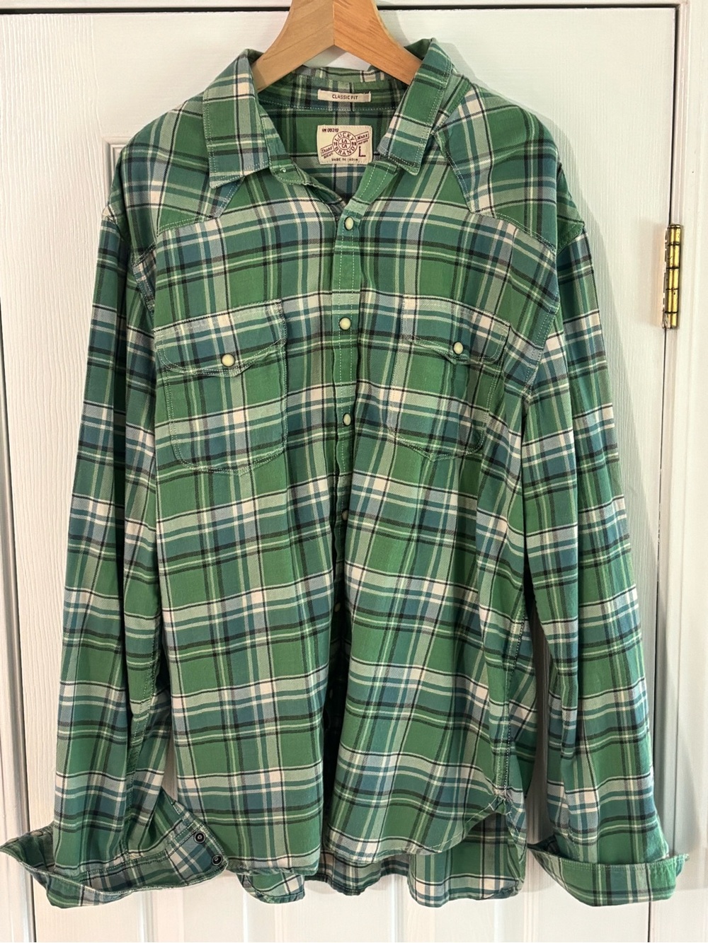 Lucky Brand Plaid Men's Flannel Shirt